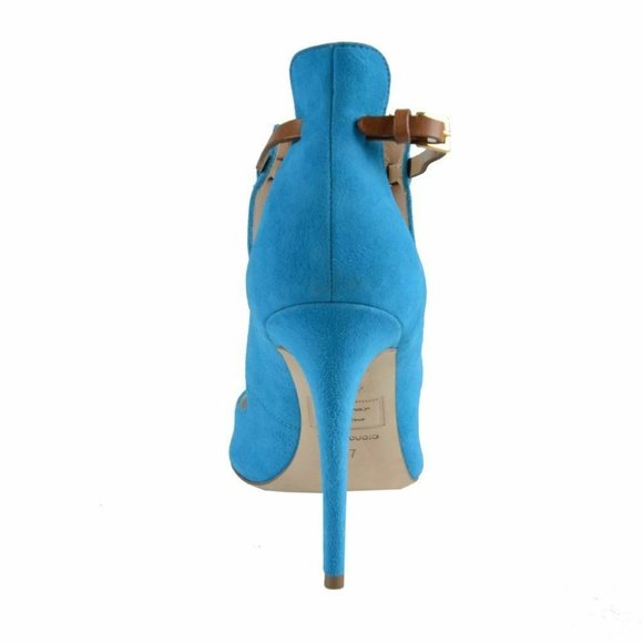 Dsquared Suede Ankle Strap Pump Heels Shoes - Picture 5 of 7